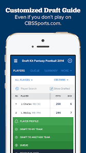 With cbs sports fantasy, you are going to. Fantasy Draft Kit By Cbs Sports Apps 148apps