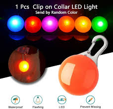 Led Dog Tag Collar Light Up Pet Puppy Flashing See Dark Bone Night Pendant Charm Dog Accessories Aliexpress