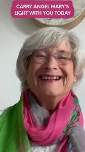 Carry Angel Mary's light with you today