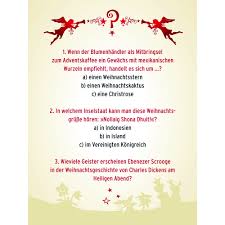 Übung geeignet für die kinder der ersten klasse der. Das Weihnachtsquiz Geschenkidee De