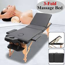 Folding Beauty Bed 188cm Length 60cm Width Professional Portable Spa Massage Tables Foldable With Bag Salon Furni In 2020 Spa Massage Table Portable Spa Massage Tables