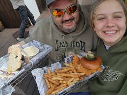 Fort Bragg lunch at Noyo Fish Company