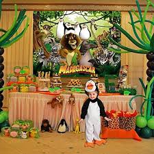 Looking for boy party supplies? Amazon Com Madagascar Poster Backdrop Background Jungle Safari Theme Party Supplies Jungle Adventure Photo Door Banner Background Kids Children Party Studio Photo Backdrop Props Camera Photo