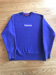 9:03 lc internal care instructions : Supreme Purple Box Logo Crewneck Legit Check Just Me And Supreme