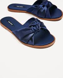 40 Cute Satin Slides Last Checked 5 29 Fashion Shoes Zara Satin Bows