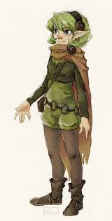At least until in an unfortunate twist. Saria Re Design By Lulles Zelda Ocarina Of Time Zelda Art Legend Of Zelda Character Inspiration
