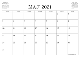 Skriva ut underlag till ansökan om korttidsarbete. Utskrivbara Kalendrar Och Planerare Maj 2021 A4 A3 Till Pdf Och Png 7calendar