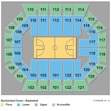 38 Thorough Bank United Center Seating Map