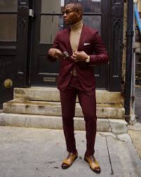Pinterest Emilylovely Prom Suits For Men Turtleneck Outfit Men Burgundy Suit Men