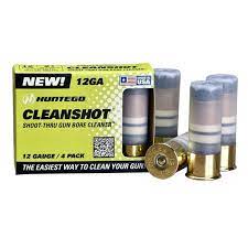 Huntego Cleanshot 12 Gauge Gun Bore Cleaner 4 Pack | Cheaper Than Dirt