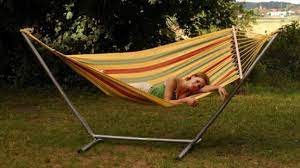 The sun protection canopy is removable as well. Best Hammocks With Stands Hammock Chairs At Target Wayfair And More Cnn Underscored
