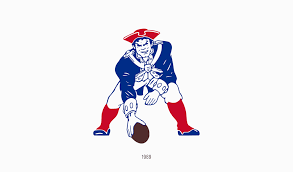 The original new england patriots logo was just a dark blue tricorner hat with white elements. New England Patriots Logo Design History Meaning And Evolution Turbologo