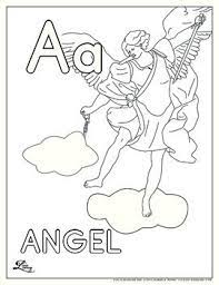 Abc coloring pages for preschoolers: Catholic Abc Coloring Pages By Mothering Wonder Tpt