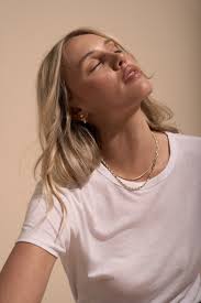 Shop Sawyer Hemp Blend Crew Neck Tee (White)