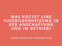 Randstücke und schwierige stücke schneidest du passgenau mit dem fliesenschneider zu. Fussbodenheizung Kosten Preise In Anschaffung Und Betrieb