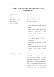 Orientasi setting praktek / prakerin. Doc Laporan Pelaksanaan Kegiatan Orientasi Sekolah Lpkos Nisfu Laili Academia Edu