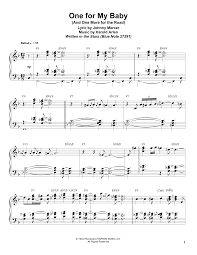Bill Charlap One For My Baby And One More For The Road Sheet Music Pdf Notes Chords Jazz Score Piano Transcription Download Printable Sku 196704