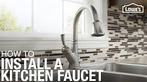 But installing a new kitchen faucet truly is a diy that anyone can handle. How To Install A Kitchen Faucet Lowe S