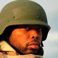 A U.S. Air Force airman, from the 633rd Air Base Wing,