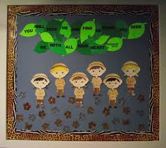 Part Of My Jungle Theme Sunday School Bulletin Board Decorations Scripture Used Is Jeremiah 2 School Room Decorations Sunday School Rooms Bulletin Board Decor