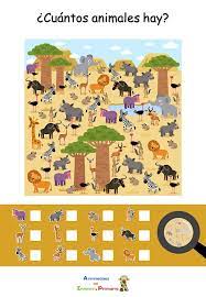 Además de ejemplos de dichas actividades y juegos, encontrarás muchas ilustraciones adorables de animales y frutas. Fichas De Conteo Y Atencion Cuantos Animales Hay Actividades Actividades Escolares Estimulacion Cognitiva Ninos