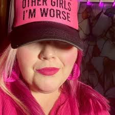Ich bin nicht wie andere Girls I'm Worse Trucker Hat Benutzerdefinierte  Farben mit Snapback