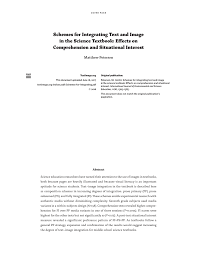 Ye chen was an honest and hardworking man, but he caught his girlfriend who was having an affair with a wealthy second generation, because of his sadness he decided to return to his hometown to calm down, while on his way he met a god cultivator and ended up being his student. Pdf Schemes For Integrating Text And Image In The Science Textbook Effects On Comprehension And Situational Interest