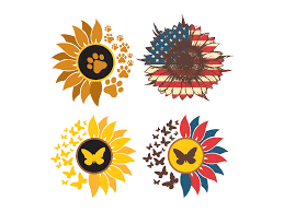 Download Sunflower Design Graphic By Digital Gems Creative Fabrica Yellowimages Mockups
