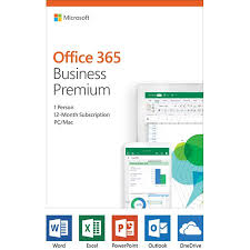 Microsoft Office 365 Business Premium 12 Month Subscription 1 Person Pc Mac Key Card Multicolor Microsoft Office Microsoft Office 365