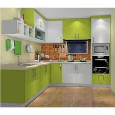 A modern design trend that you've likely seen is to skip the cabinets completely and instead use open shelving. Wooden Modular Kitchen Cabinets Designing Services Warranty 10 15 Years Rs 1500 Square Feet Id 20539694591