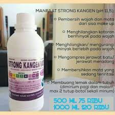 Kangen water dapat digunakan untuk banyak tujuan, termasuk minum, masak, kecantikan dan pembersihan, kesehatan, diet dan awet muda. Strong Kangen Water Ph 11 5 Di Lapak Bisrimustofa Bukalapak