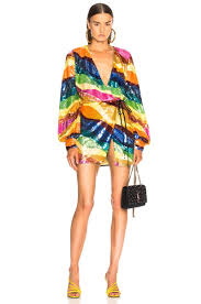 Attico Sequin Dress 2 723 Fashion Rainbow Dress Casual Bar Outfits