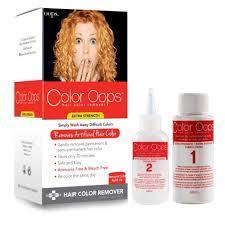 Moisturizing and gentle enough for all Buy Color Oops Hair Color Remover Extra Strength 1 Application Online At Low Prices In India Amazon In