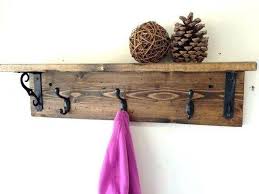 Decorative Shelf With Coat Hat Key Hooks Etsy In 2020 Diy Coat Rack Coat Hooks On Wall Coat Rack Wall