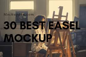 Easel Mockup 30 Wonderful Easel Psd Mockup Design Template Vector Design