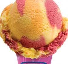 Total Eclipse Our Colourful Trio Of Passionfruit Apricot And A Blend Of Black Currant Raspberry Sherbets Lights Raspberry Sherbet Fruity Flavors Frozen Treats
