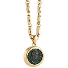 Bulgari Ancient Roman Coin Gold Pendant Necklace 1stdibs Com Coin Jewelry Jewelry Gold Pendant Necklace
