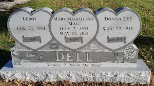 Mary Magdalene Walls Dell (1933-2014)