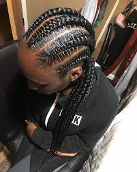 6 Long Cornrows Braids Cornrows Feedinbraids Feedincornrows Stitchbraids Summerbraids Naturalhair Protect Cornrows Long Cornrows Braids For Short Hair