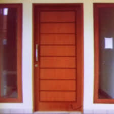 Bisa dibilang mudah untuk dipotong dan disambung lagi. Kusen Pintu Utama Single Swing Berikut Jendela Sisi Shopee Indonesia