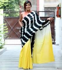 Black And White Striped Saree Blouse Tridev Pure Cotton Designer Sarees 5 Pcs Catalog New Saree Blouse Designs Saree Designs Cotton Saree