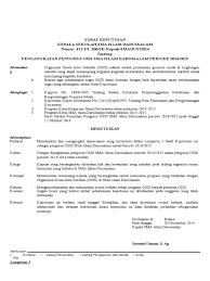 Kepengurusan osis masa bhakti 2017/2019 diganti dengan kepengurusan osis masa bhakti 2019/2020. Contoh Sk Rohis Sekolah Masnurul