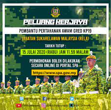 Klasifikasi perkhidmatan kumpulan perkhidmatan skim perkhidmatan taraf jawatan. Rela Malaysia Peluang Kerjaya Pembantu Pertahanan Awam Facebook