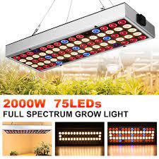 High efficient led/hid warm light coupling plant grow light for indoor greenhouse. Led Plant Grow Lights Full Spectrum Plant Grow Lamp Full Spectrum Sunlight Mode For Indoor Outdoor Plants Plants Seeding Growing And Flowering Walmart Com Walmart Com