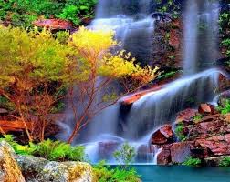 Fondos De Pantalla De Hermosos Paisajes De Cascadas Hermosos Paisajes Paisajes Bonitos Del Mundo Paisajes