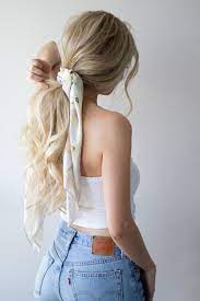 3 Easy Hairstyles For Spring 2019 Scarf Hairstyles Easy Hairstyles Spring Hairstyles