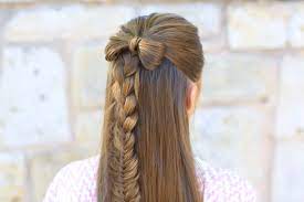 See more ideas about bow braid, hair styles, braided hairstyles. Half Up Bow Combo Cute Girls Hairstyles