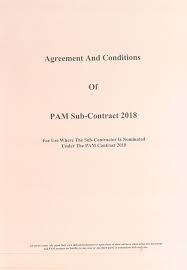In a nutshell, the 2018 contract takes into consideration compliances to new laws and regulations; Pam Contracts Agreement And Conditions Of Pam Sub Contract 2018