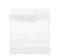 1 X 1 X 2 CLEAR PVC TUCK TOP BOX