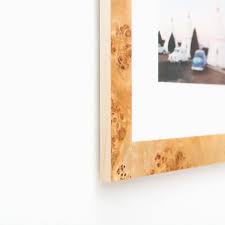 Cairo Light Burl Wood Frame Framebridge Burled Wood Wood Frame Frame